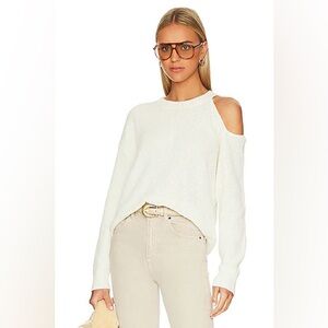 Revolve Pistola Eva Cold Shoulder Sweater in Infinity